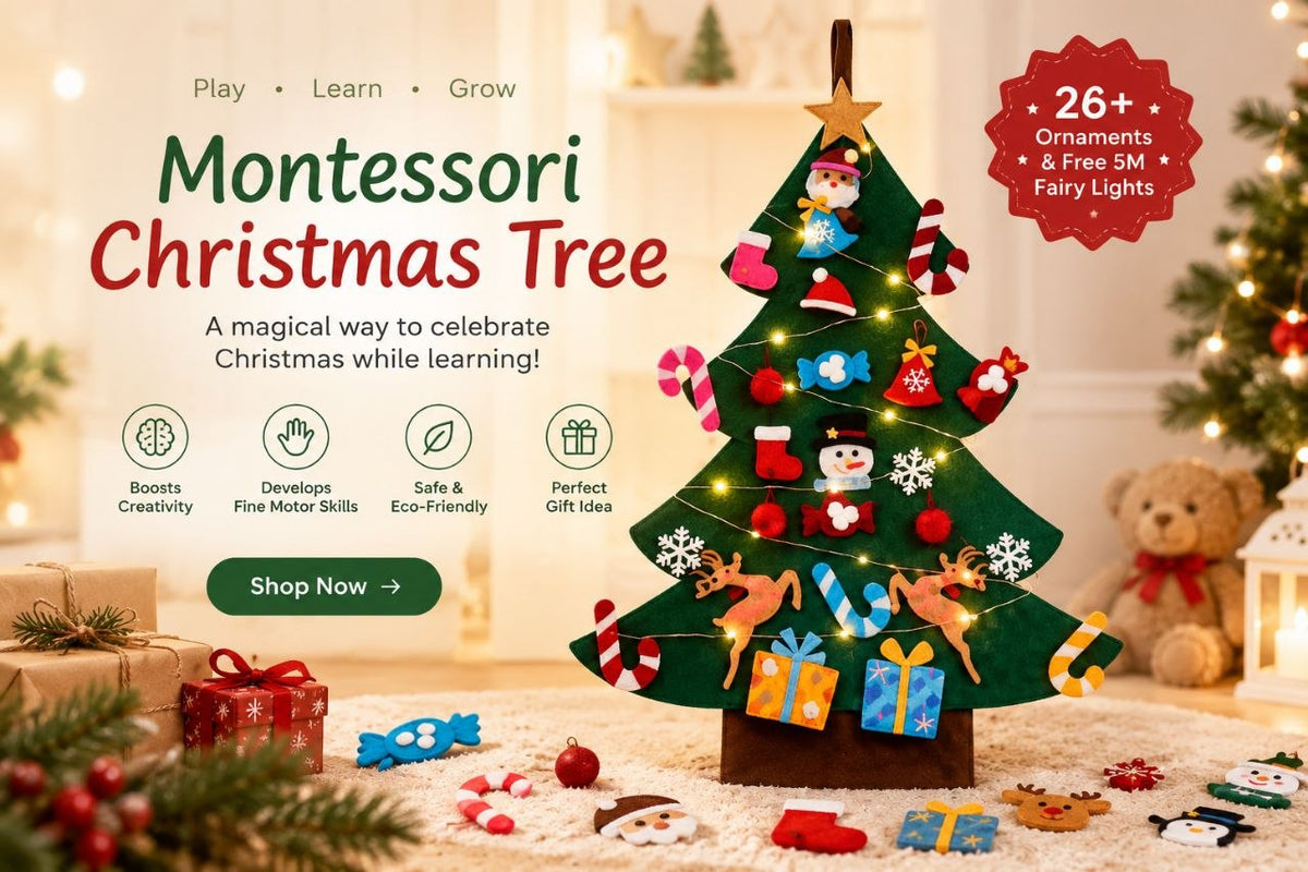 Montessori Wooden Christmas Tree